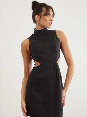 sovere capture corset dress SOVERE STUDIO Capture Corset Shirt Dress